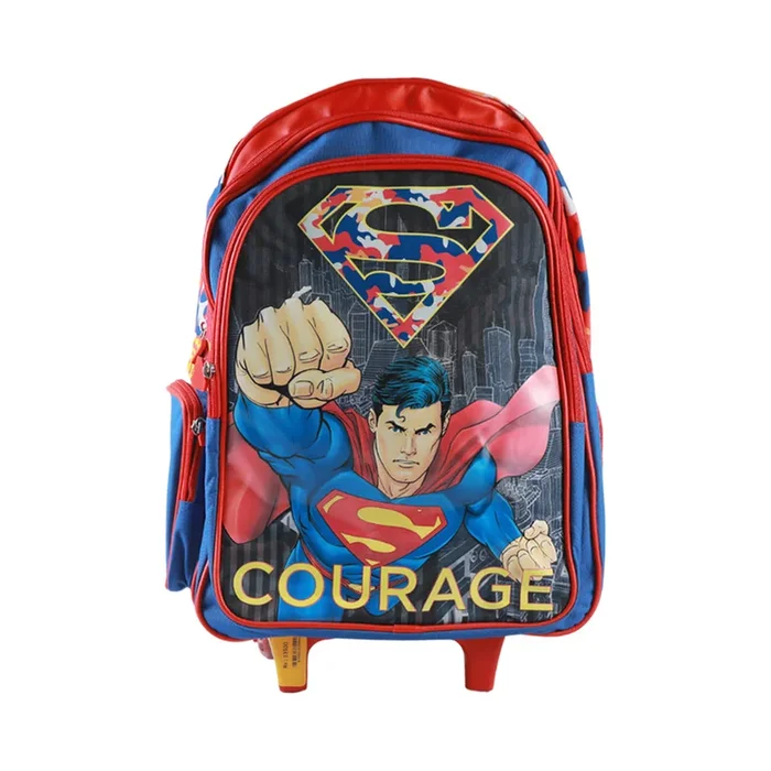 SUA22101 SIMBA SUPER MAN TROLLEY BAG 18 INCH D