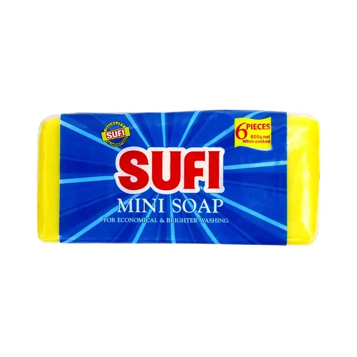 SUFI MINI SOAP 6PC 600 GM
