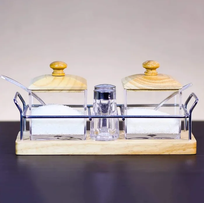 SUGAR POT 4PC IR K0960B