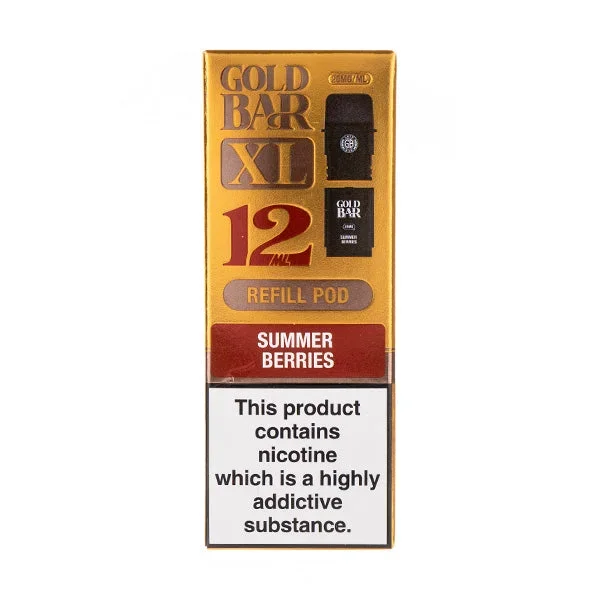 Summer Berries XL Prefilled Pod + Refill by Gold Bar