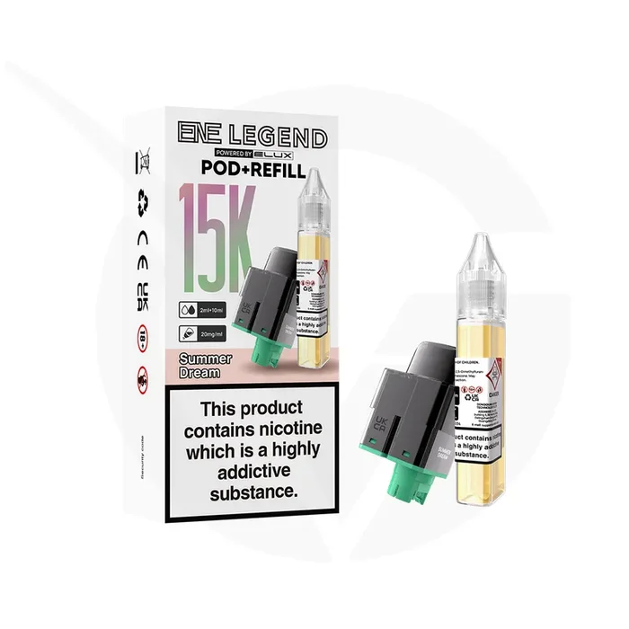 Summer Dream Elux ENE Legend 15k Refill Pods