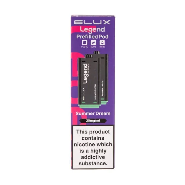 Summer Dream Legend 1500 Prefilled Pods by Elux