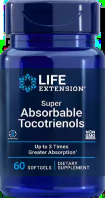 Super Absorbable Tocotrienols 60 Softgels