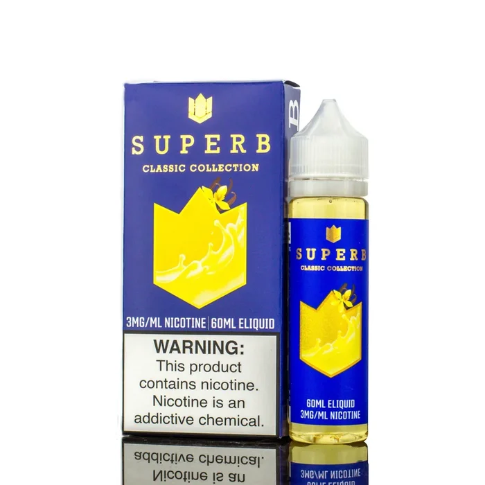 SUPERB CLASSIC COLLECTION | Vanilla Custard 60ML eLiquid