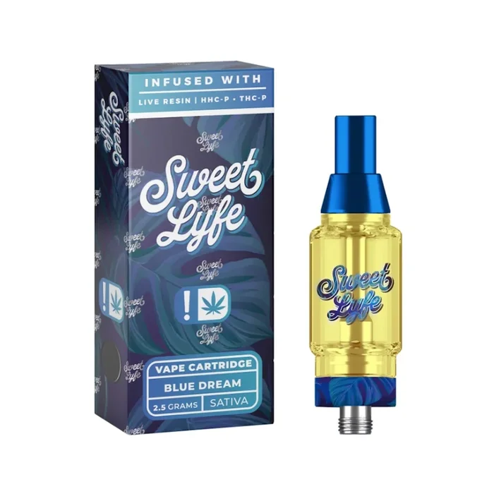 Sweet Lyfe Live Resin HHC +THC-P Cartridge – 2500mg