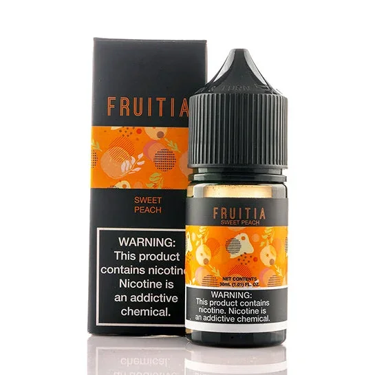 Sweet Peach Salt – Fruitia E-Juice