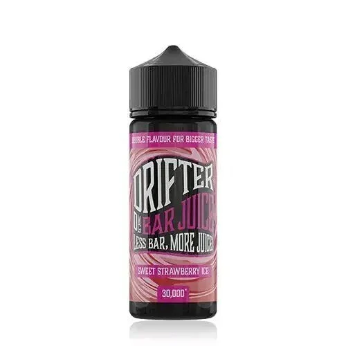 Sweet Strawberry Ice 100ml Shortfill E-Liquid By Drifter Bar Juice
