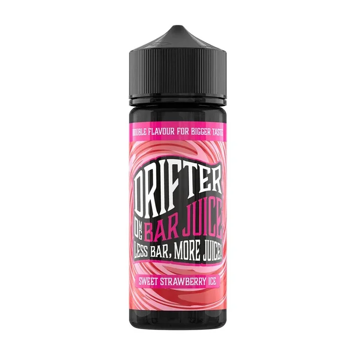 Sweet Strawberry Ice – Drifter Bar Juice 100ml (Includes 2 Salt Nic Shots)