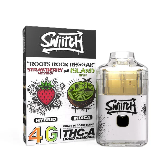 Switch Liquid Diamonds THC-A + HHC Vaporizer – 4000mg