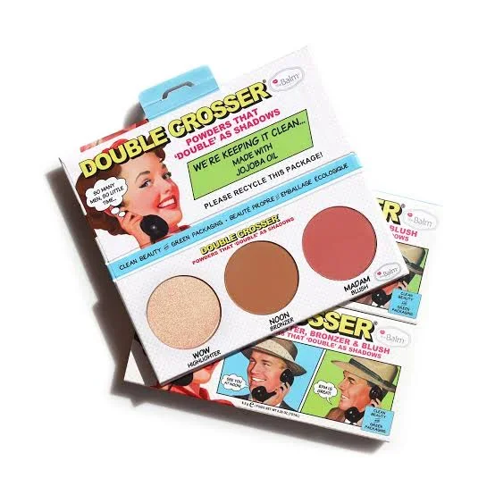 THE BALM DOUBLE CROSSER FACE PALETTE