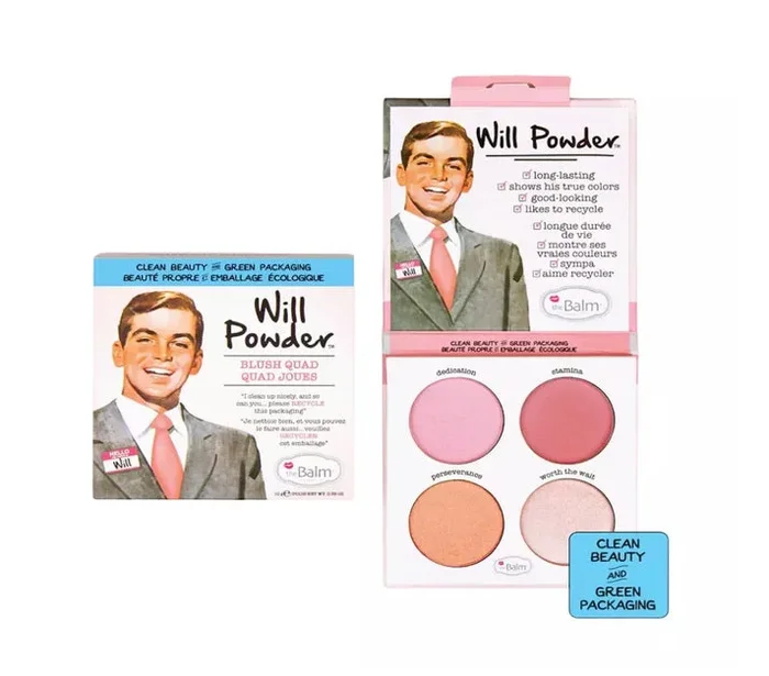 THE BALM WILL POWDER BLUSH QUAD