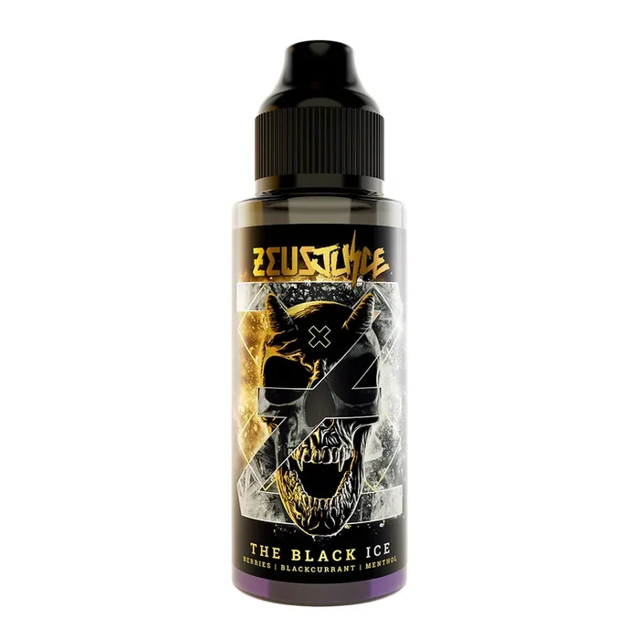 The Black Ice Shortfill by Zeus Juice. – 100ml