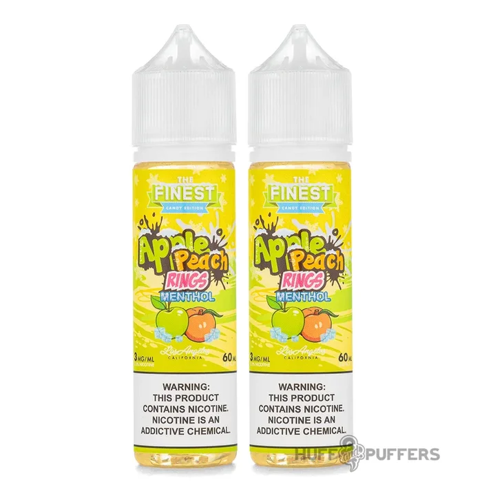 The Finest Candy Edition – Apple Peach Rings Menthol 120mL