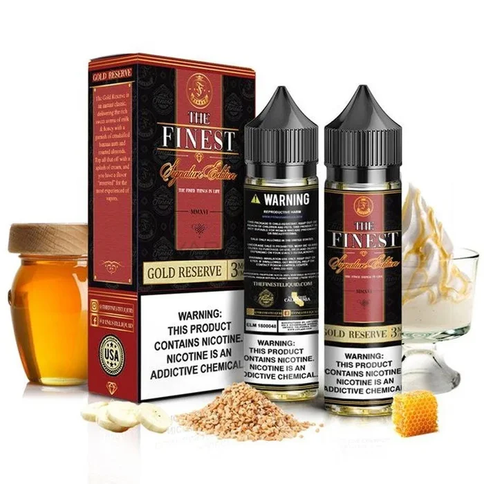 The Finest E-Liquid – Banana Honey – 120ML