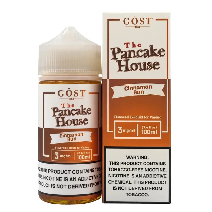 THE PANCAKE HOUSE – CINNAMON BUN – 100ML