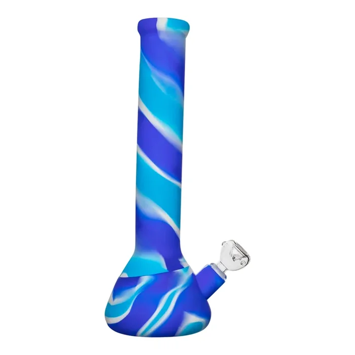 The Squeaky Silicone Beaker Bong – 13in