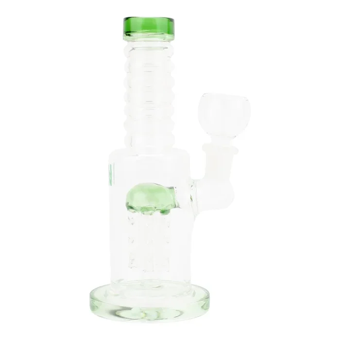 Threaded Tube Perc Bong – 7in