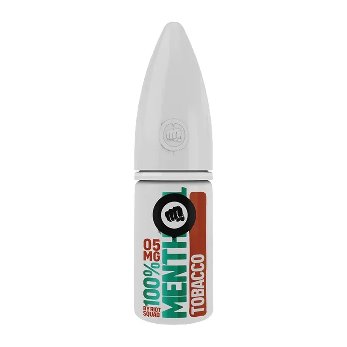 Tobacco 10ml Nic Salt E-Liquid by Riot Squad