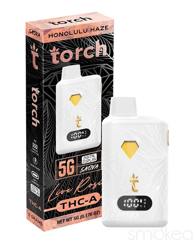 Torch 5g THCA Live Rosin Disposable Vape – Honolulu Haze