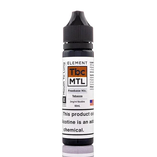 Traditional Tobacco – Element E-Juice (60 ml)