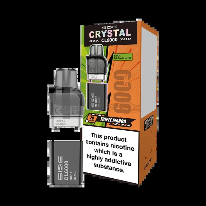 Triple Mango SKE Crystal CL6000 Pods