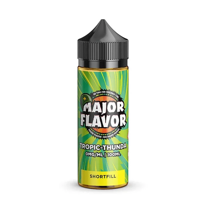 TROPIC THUNDER E LIQUID BY MAJOR FLAVOR 100ML 70VG