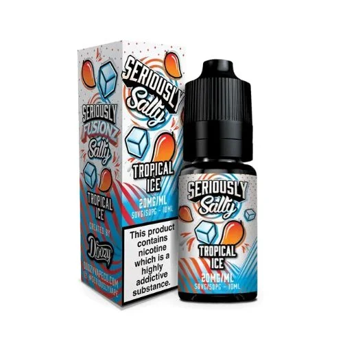 Tropical Ice 10ml Nic Salt E-Liquid By Seriously Fusionz Salty