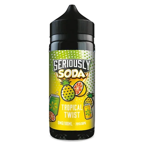 Tropical Twist 100ml Shortfill E-Liquid by Seriously Soda