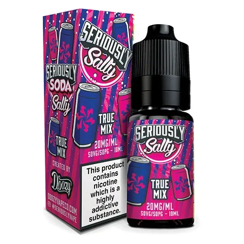 True Mix 10ml Nic Salt E-Liquid By Seriously Soda
