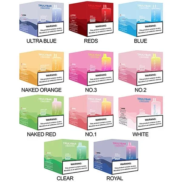 Truly Bar Tobacco Series Disposable 5000 Puffs 13mL 50mg