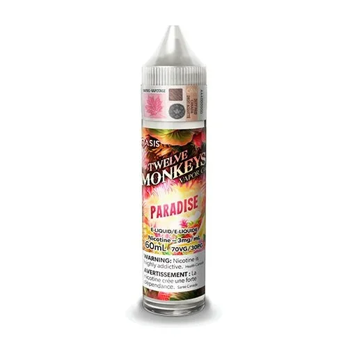 Twelve Monkeys Vapor Co. – Paradis