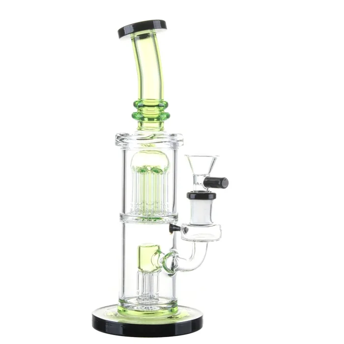 Twin Tree Chamber Perc Bong – 8in