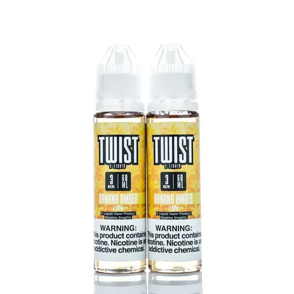 Twist E-Liquids – Banana Amber – 120ml