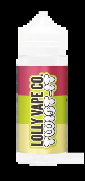 TWIST IT E LIQUID BY LOLLY VAPE CO 100ML 80VG