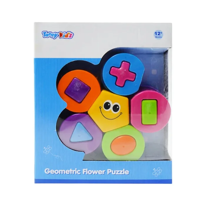 TY9073 TANNY KIDS GEOMETRIC FLOWER PUZZLE ID