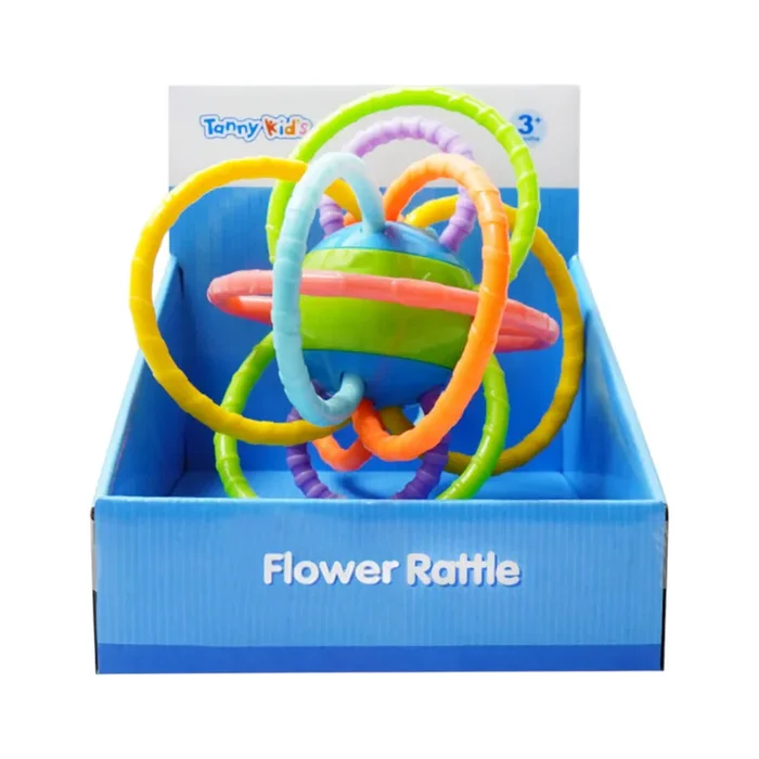 TY9076 TANNY KIDS FLOWER RATTLE ID