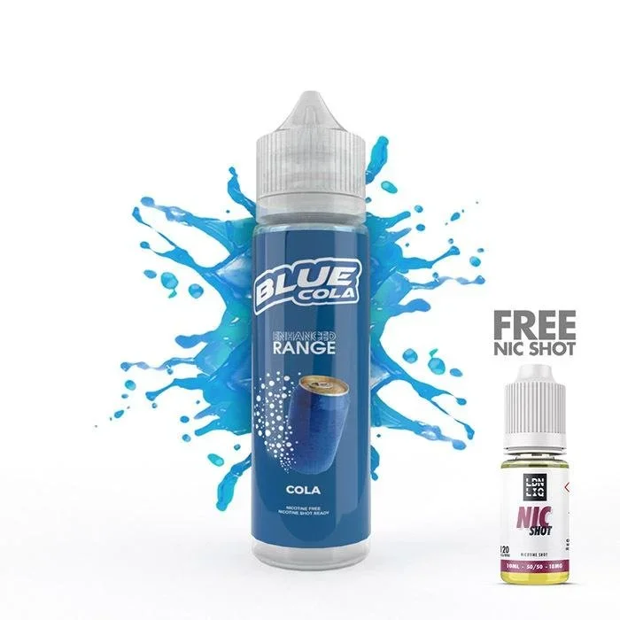 UK ECIG STORE – Blue Cola High VG 50ml Short Fill E-Liquid