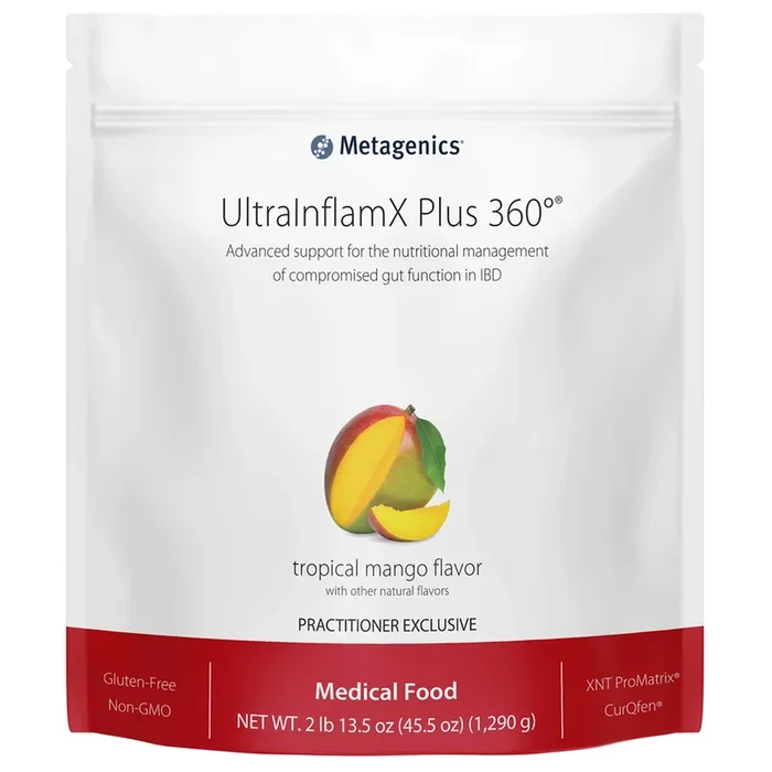UltraInflamX Plus 360 Tropical Mango Flavor – 45.5 oz 1,290 Grams