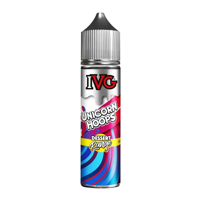 Unicorn Hoops 50ml Shortfill E-liquid by IVG