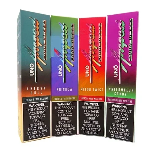 Uno AMPED Disposable Vape Device – 6PK