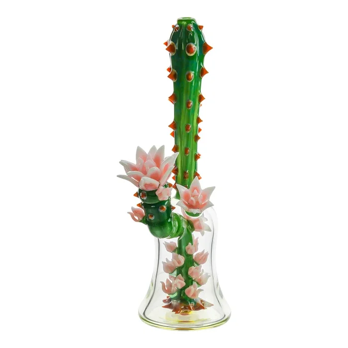 Unparalleled Glass Flower Perc Terrarium – 9in
