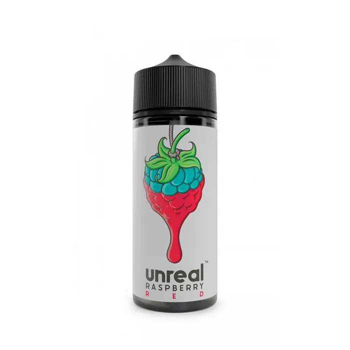 Unreal Raspberry Red 100ml Shortfill E-Liquid