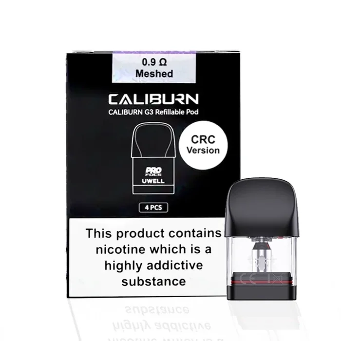 Uwell Caliburn G3 Replacement Pods 4 Pack