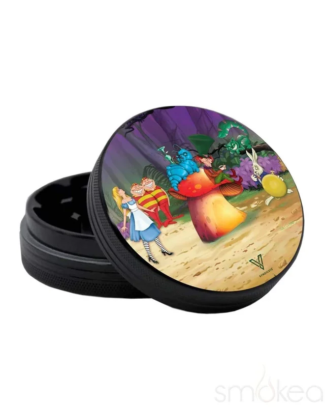 V Syndicate “Alice Mushroom” 2 Piece SharpShred Grinder