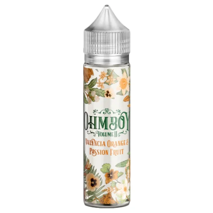 VALENCIA ORANGE AND PASSION FRUIT BY OHM BOY VOLUME II SHORT FILL 50ML & 100ML