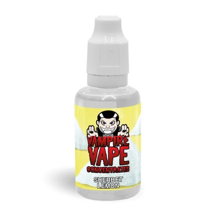 VAMPIRE VAPE SHERBET LEMON 30ML FLAVOUR CONCENTRATE