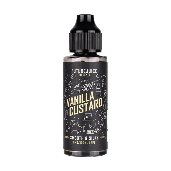 Vanilla Custard 100ml Shortfill E-Liquid by Future Juice