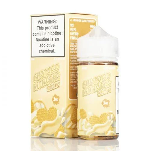Vanilla Custard – Custard Monster – Jam Monster Liquids 100ml