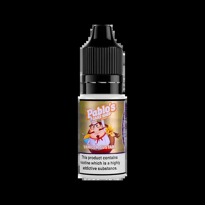 Vanilla Custard Nic Salt by Pablos Cake Shop