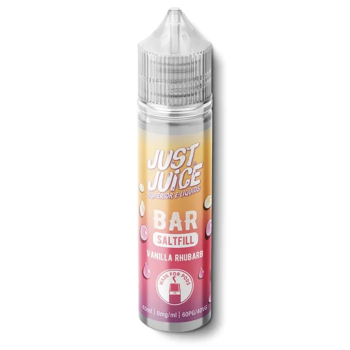 Vanilla Rhubarb by Just Juice Bar Saltfill